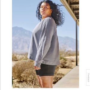 Farallon Heathered Swing Sweatshirt NWOT